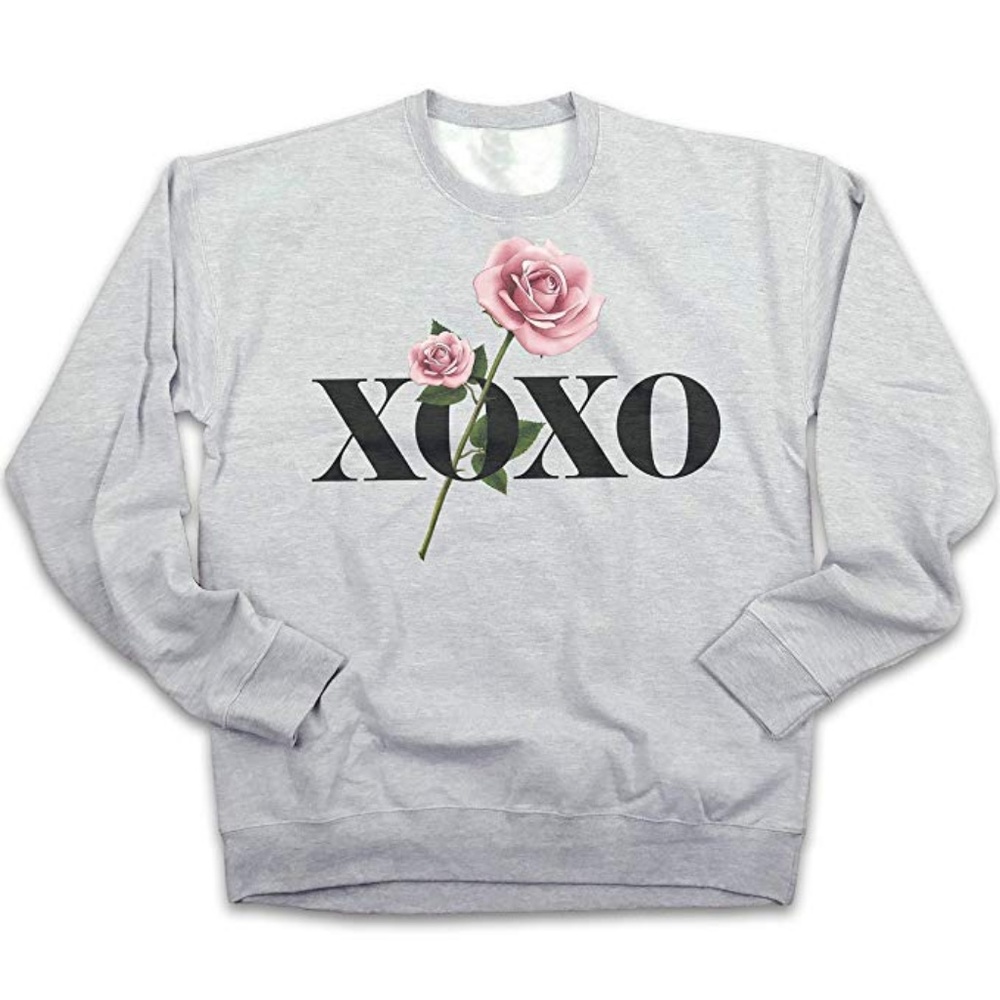 XOXO Rose Unisex Crewneck Sweatshirt